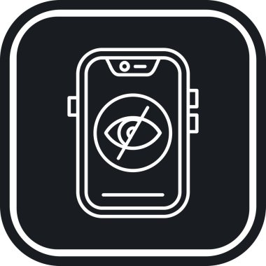 Cep telefonu, teknoloji ve modern teknolojinin vektör çizimi