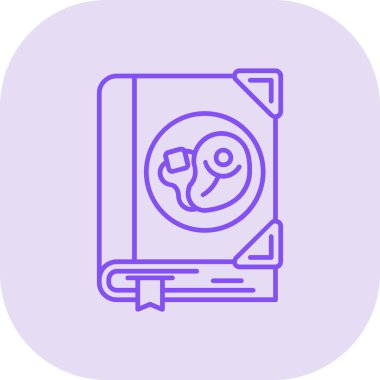 Modern simgenin vektör illüstrasyonu