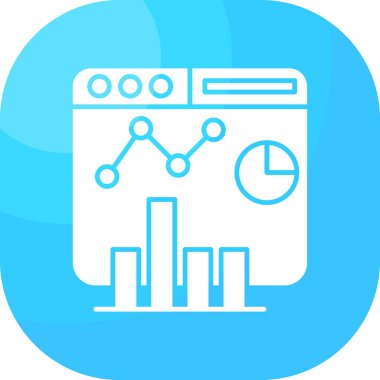 seo modern simgesinin vektör illüstrasyonu