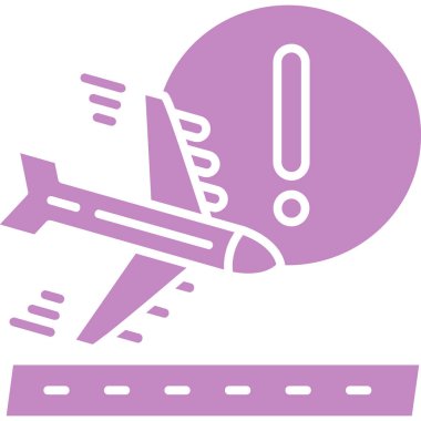 Uçak. Web simgesi basit illüstrasyon