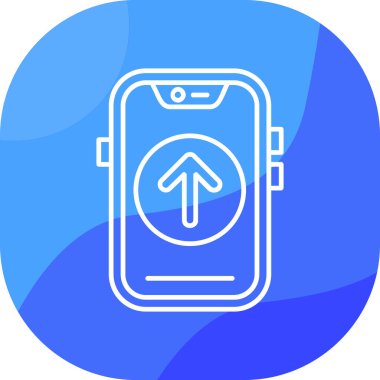 Cep telefonu. Basit resimleme