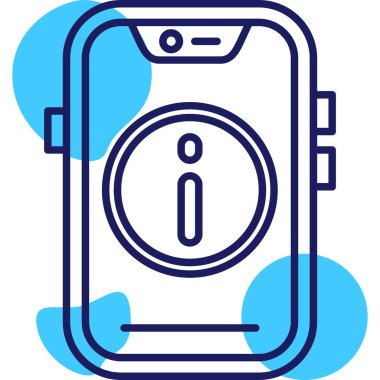Vektör Mobil simge illüstrasyonu