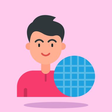 Toplu ve toplu bir adam.