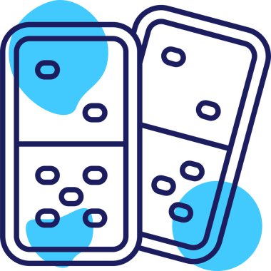 Cep telefonlu mavi arkaplan vektör çizimi