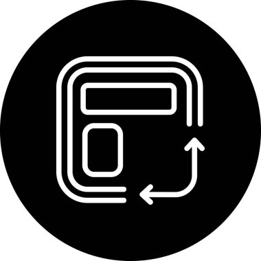 seo modern simgesinin vektör illüstrasyonu