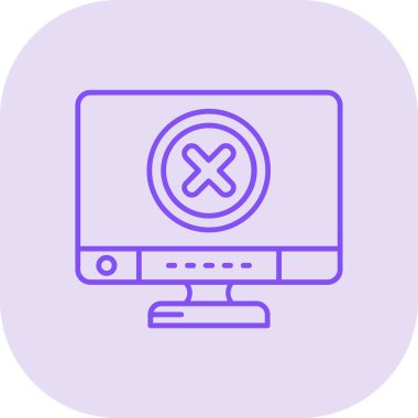 bilgisayar simgesi vektör illüstrasyonu