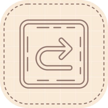 Modern b 'nin vektör illüstrasyonu eksik simgesi