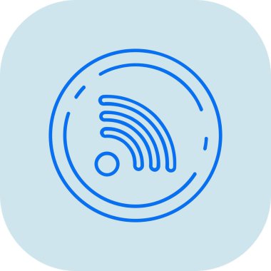 Parmak izi. Web simgesi vektör illüstrasyonu