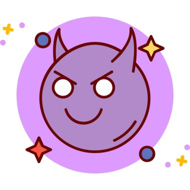 Çizgi film uzaylısının vektör çizimi