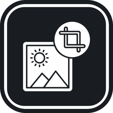 Modern simgenin vektör illüstrasyonu