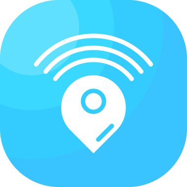 harita konumu simgesi rozet biçiminde