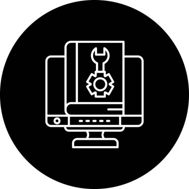 bilgisayar vektör simgesi modern tasarım