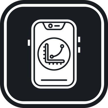 Akıllı izle kutsal kişilerin resmi, vektör çizim