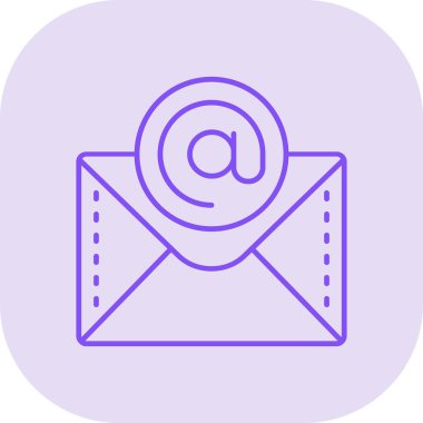 e- posta simgesi, vektör illüstrasyonu