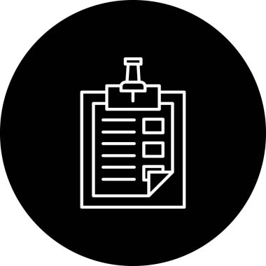 Modern simgenin vektör illüstrasyonu