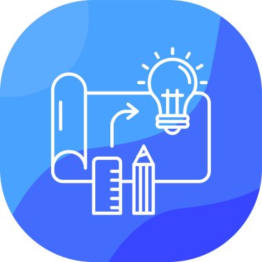 Eğitim simgesinin vektör illüstrasyonu