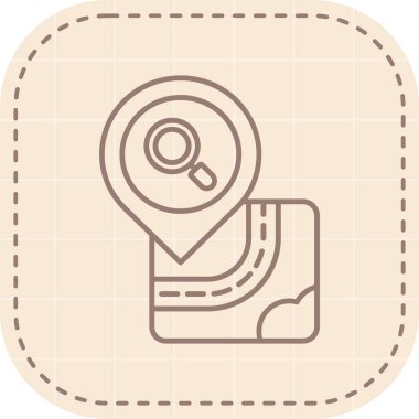 seo modern simgesinin vektör illüstrasyonu