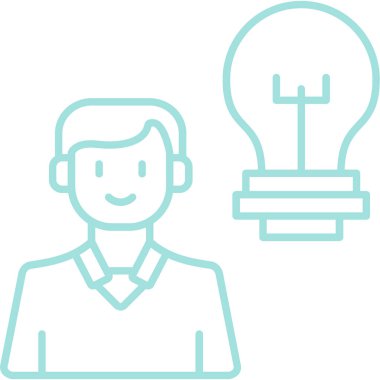 özet biçiminde ampul fikri yaratıcılık simgesi