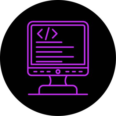 Seo simgesinin vektör illüstrasyonu