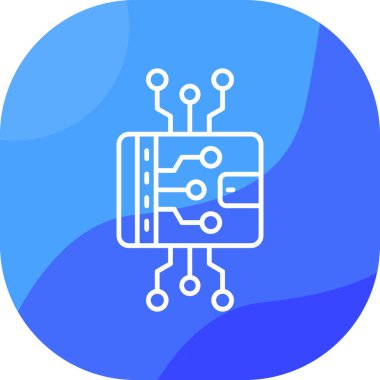 Devre levhasını teknoloji simgesi