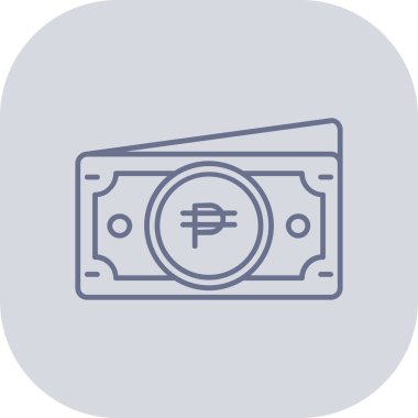 Dolar para simgesi soyut arkaplanda izole