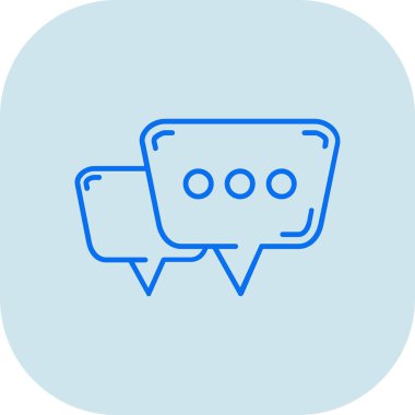 konuşma balonu ikonu vektör illüstrasyon tasarımı