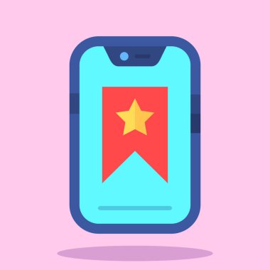 Rozet simge vektör çizim