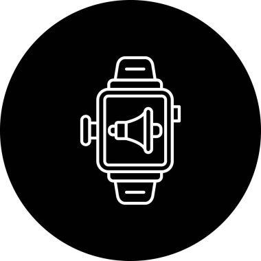 vektör izleme simgesi illüstrasyonu