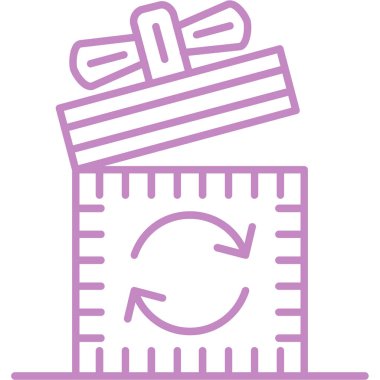 Alışveriş arabası ikonu. Basit resimleme