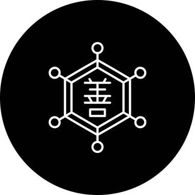 Benzersiz para birimi simgesi vektör kabartması