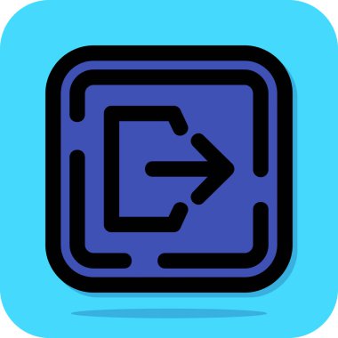 özet biçiminde doğru yönde ok simgesi