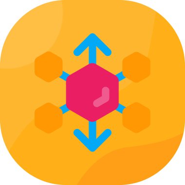 iş yönetimi simgesi vektör illüstrasyonu