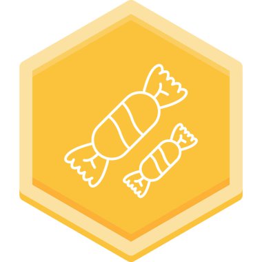 kruvasan simge vektör çizim