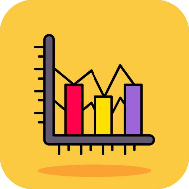 iş grafiği vektör illüstrasyonu