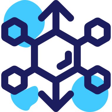 Seo simgesinin vektör illüstrasyonu