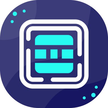 Kart. Web simgesi basit illüstrasyon