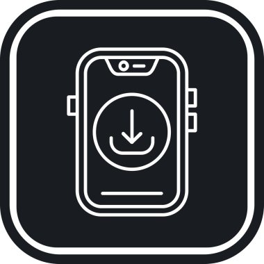 vektör izleme simgesi illüstrasyonu