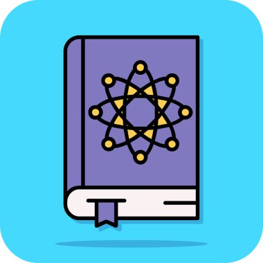 Kitap eğitimi simgesi - özet biçimi