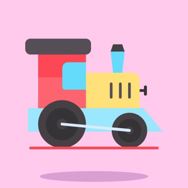 Düz dizaynlı traktör simgesi