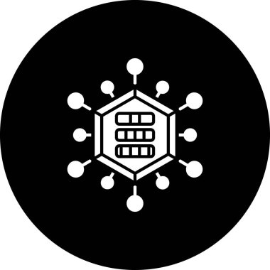 Modern bir simgenin vektör illüstrasyonu