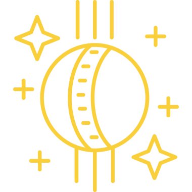 Ayın vektör illüstrasyonu