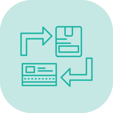 Modern b 'nin vektör illüstrasyonu eksik simgesi