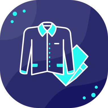 Modern simgenin vektör illüstrasyonu