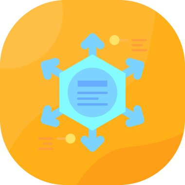 şebeke. Web simgesi basit illüstrasyon