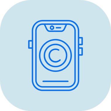 cep telefonu ikonu vektör illüstrasyonu