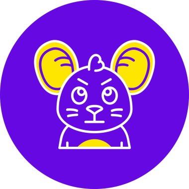 Fare. Web simgesi basit illüstrasyon