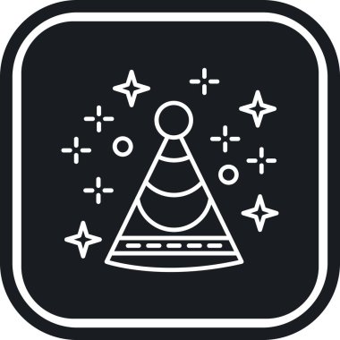 Sihirli ikon, vektör çizimi