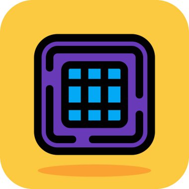 Modern b 'nin vektör illüstrasyonu eksik simgesi