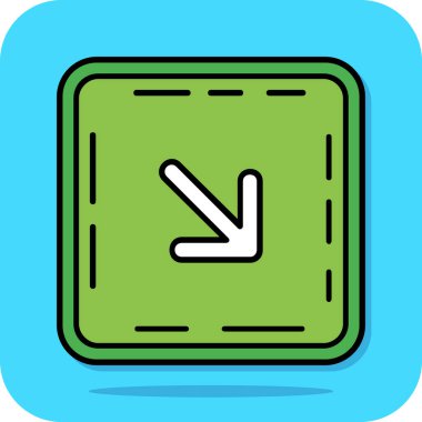 seo modern simgesinin vektör illüstrasyonu