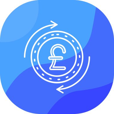 Dolar. Web simgesi basit illüstrasyon